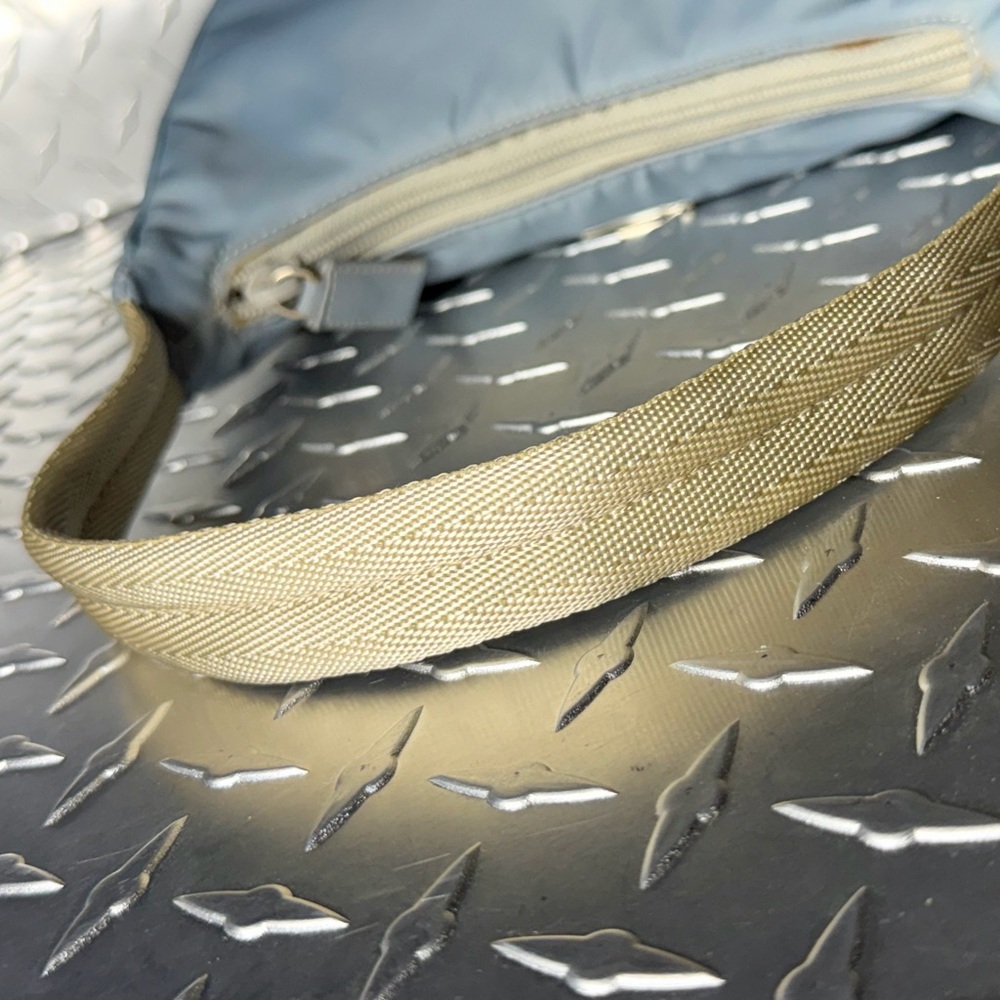 Prada Vintage Mini Nylon Tessuto Hobo in Blue - Picture 7 of 12